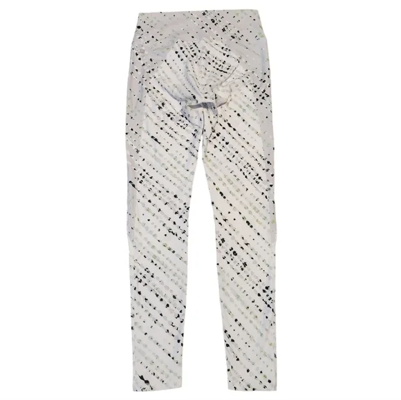 Fabletics High-Waisted Statement PowerHold Legging White Splash Print Medium - Picture 7 of 11